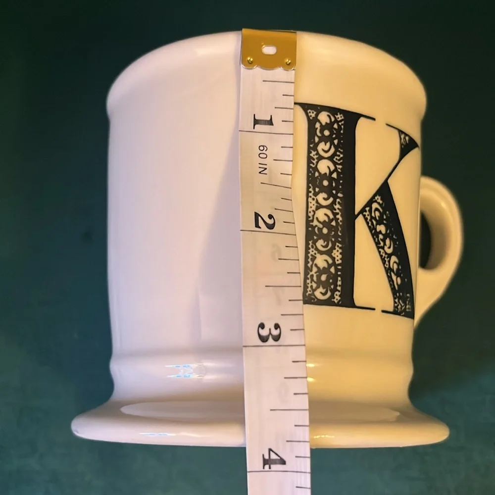 Anthropologie Monogram Mug K